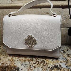 Allyssa White Crossbody Bag